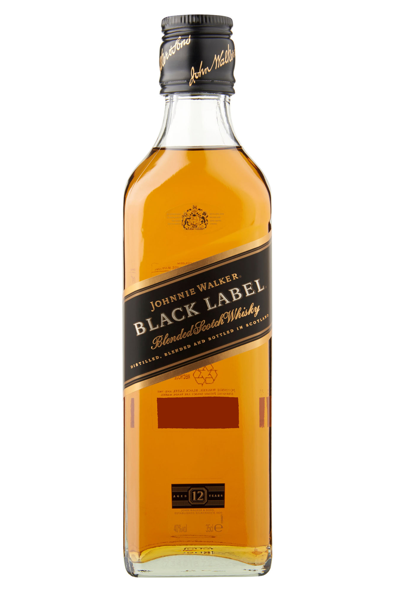 Johnnie Walker Black Fles 35 cl 40%