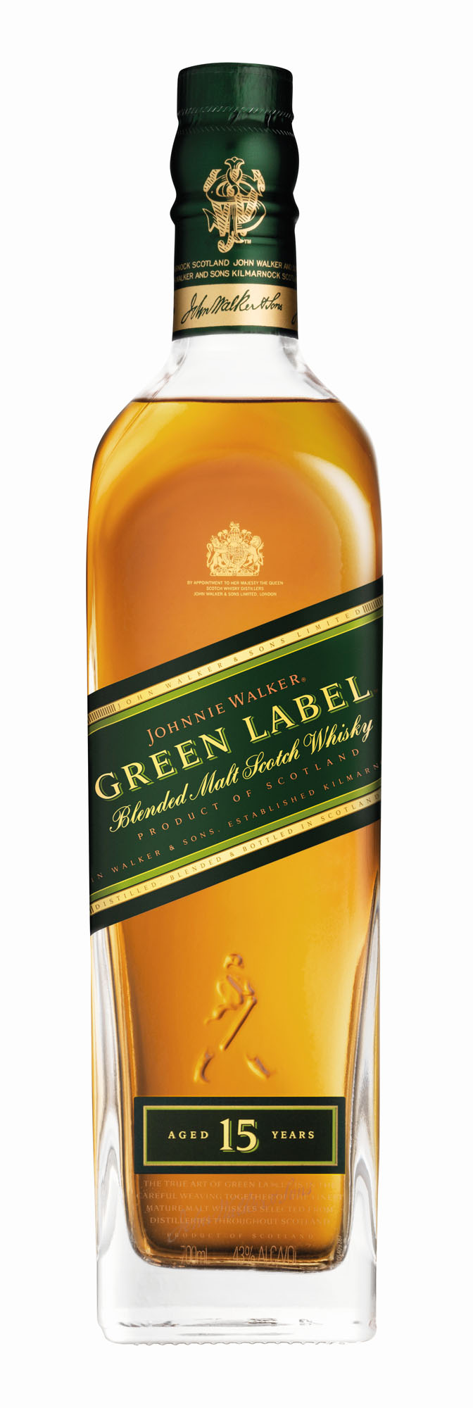 Johnnie Walker Green 15Y Fles 70 cl 43%