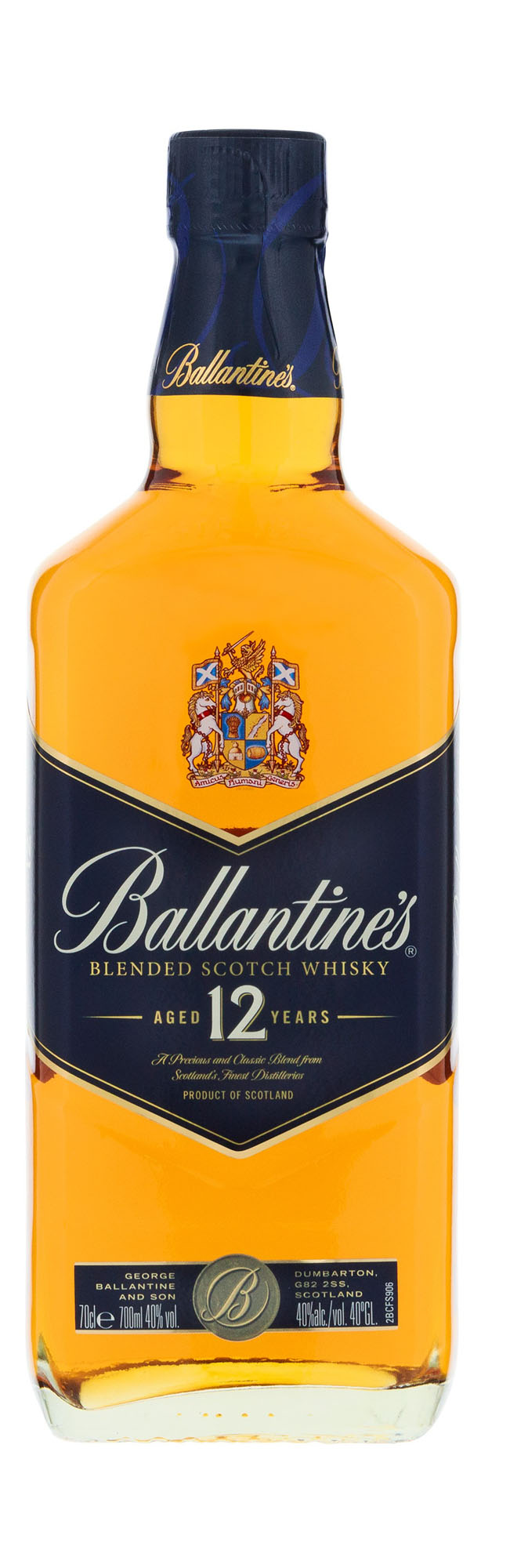 Ballantines Blended 12Y Fles 70 cl 40%