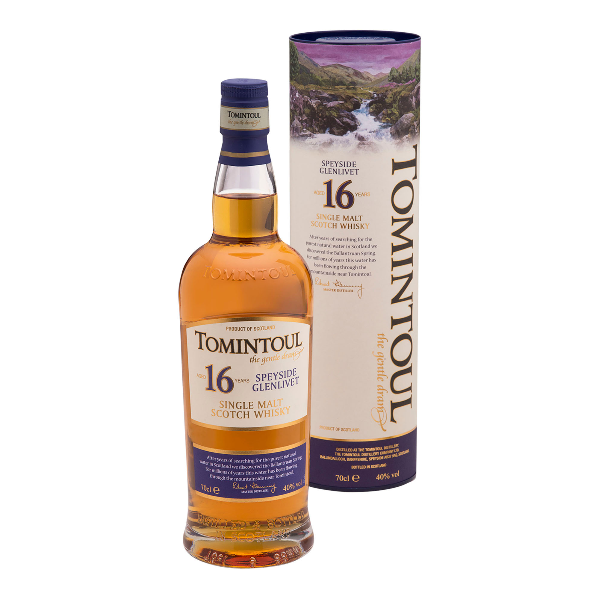 Tomintoul Malt 16Y Fles 70 cl 40%