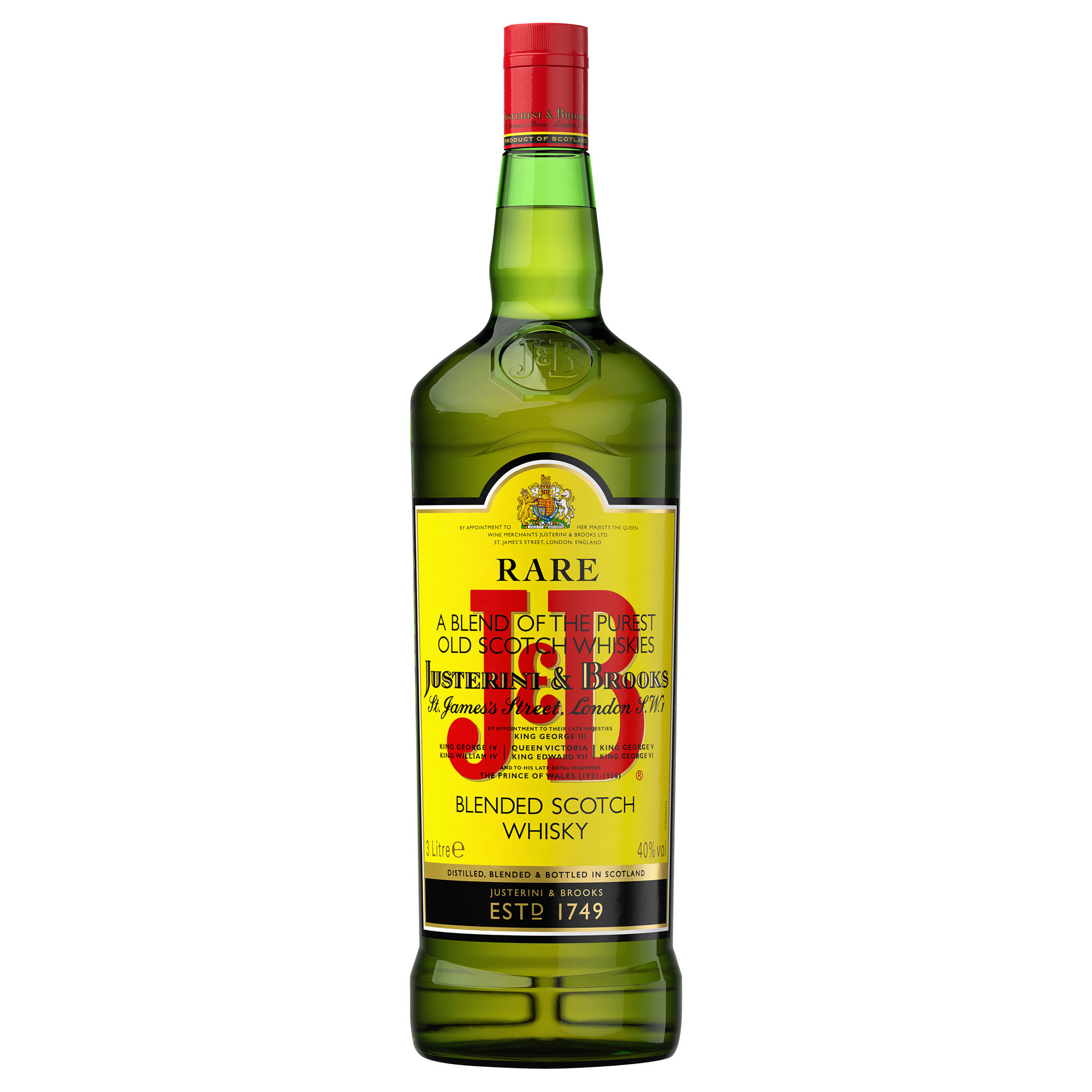 J & B Justerini & Brooks Fles 300 cl 40%