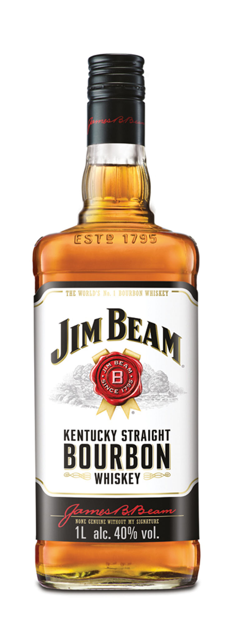 Jim Beam Fles 100 cl 40%