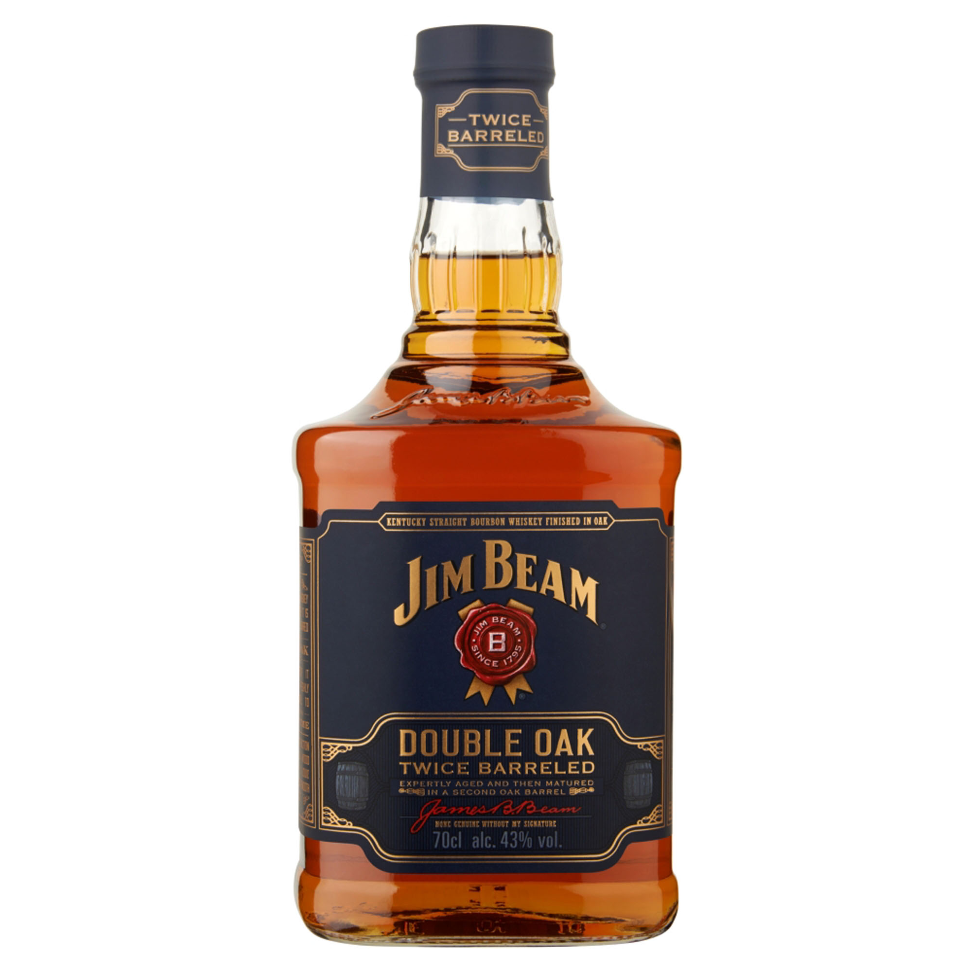 Jim Beam Double Oak Fles 70 cl 43%