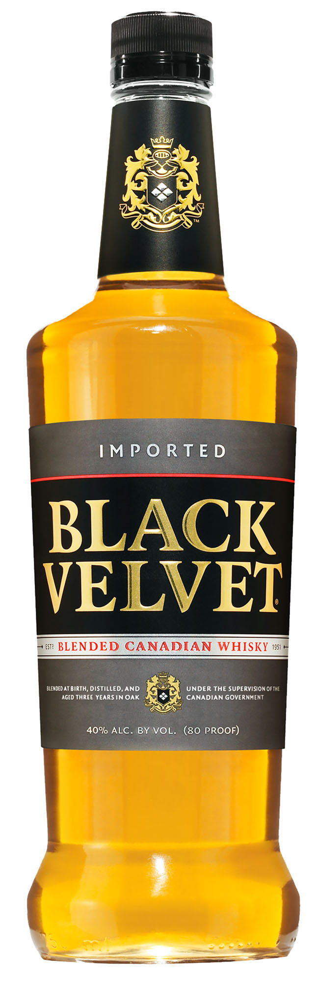 Black Velvet Fles 100 cl 40%