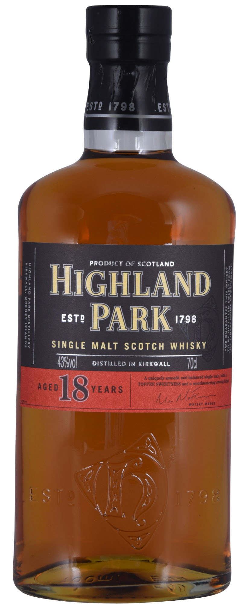 Highland Park Single Malt 18Y Fles 70 cl 43%