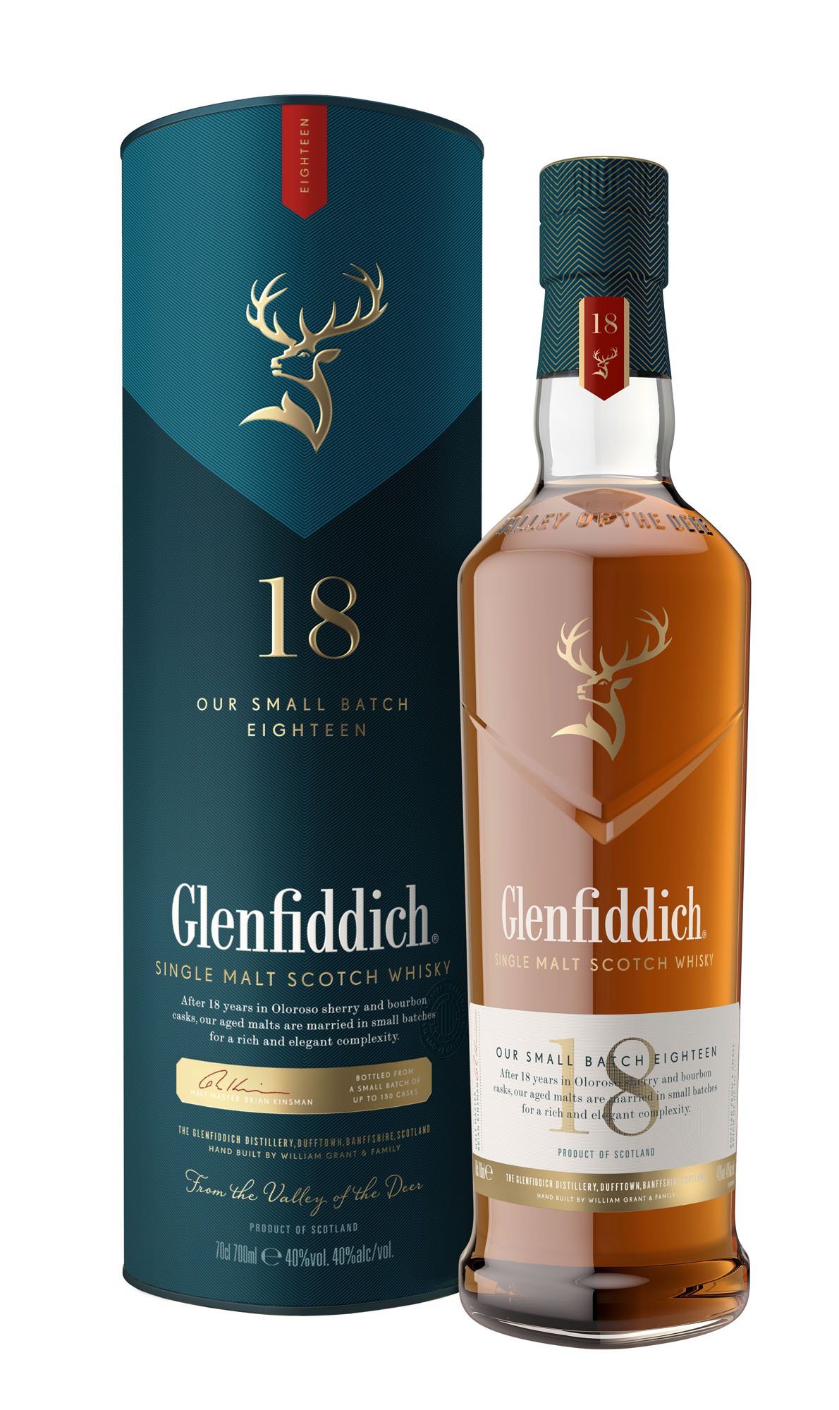 Glenfiddich 18Y Single Malt Fles 70 cl 40%