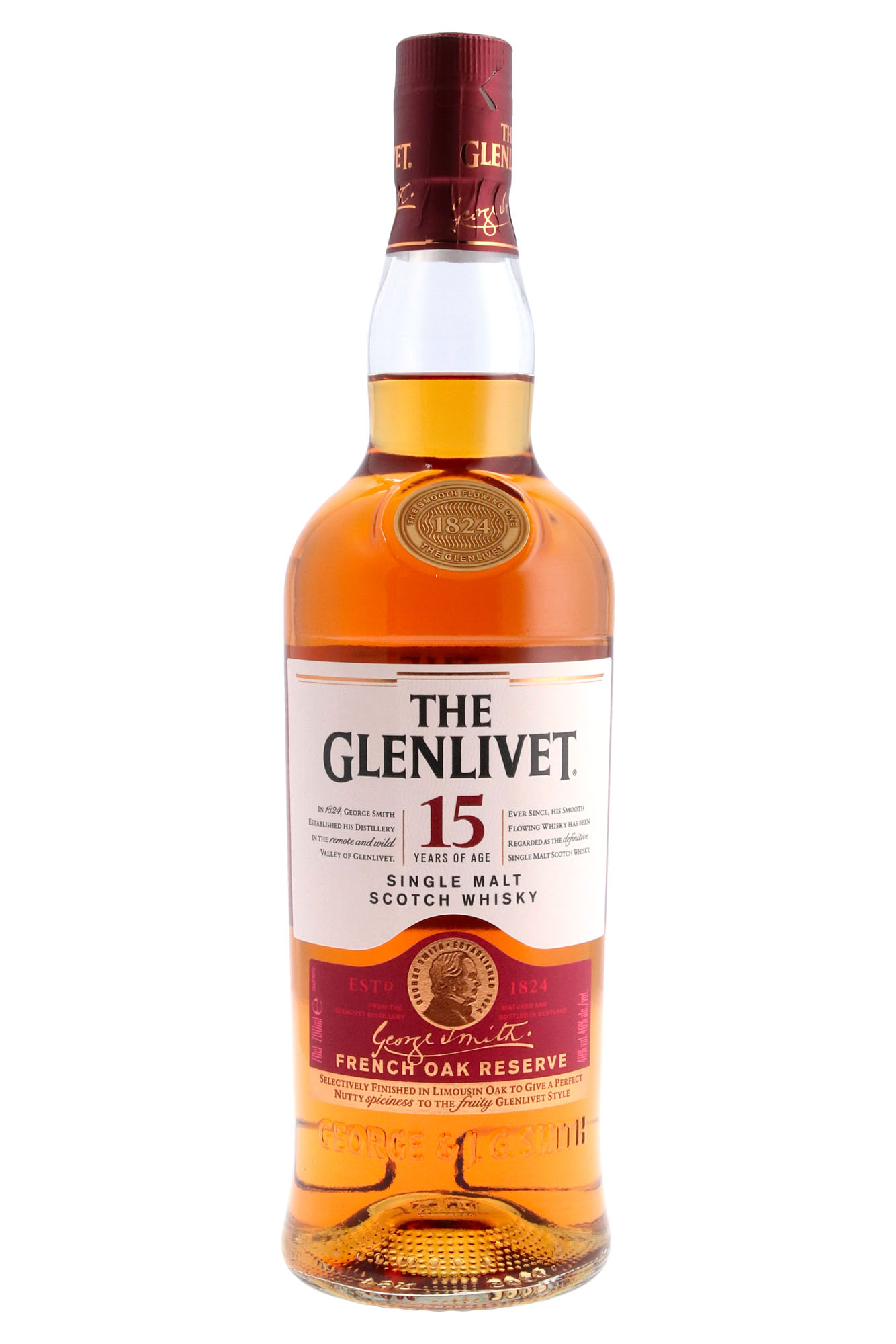 Glenlivet French Oak 15Y Fles 70 cl 40%