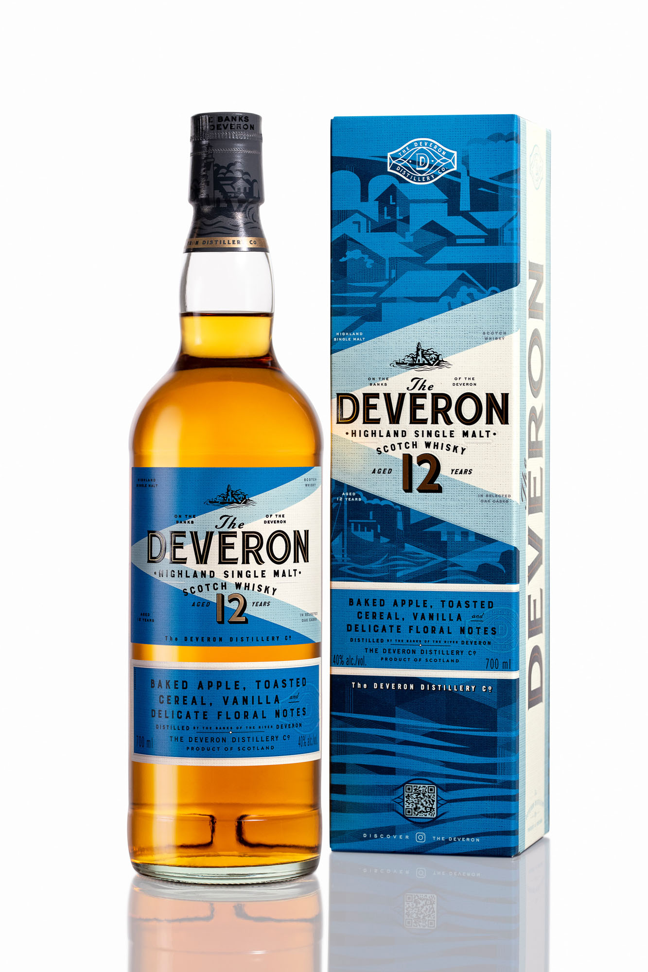 The Deveron Single Malt 12Y Fles 70 cl 40%