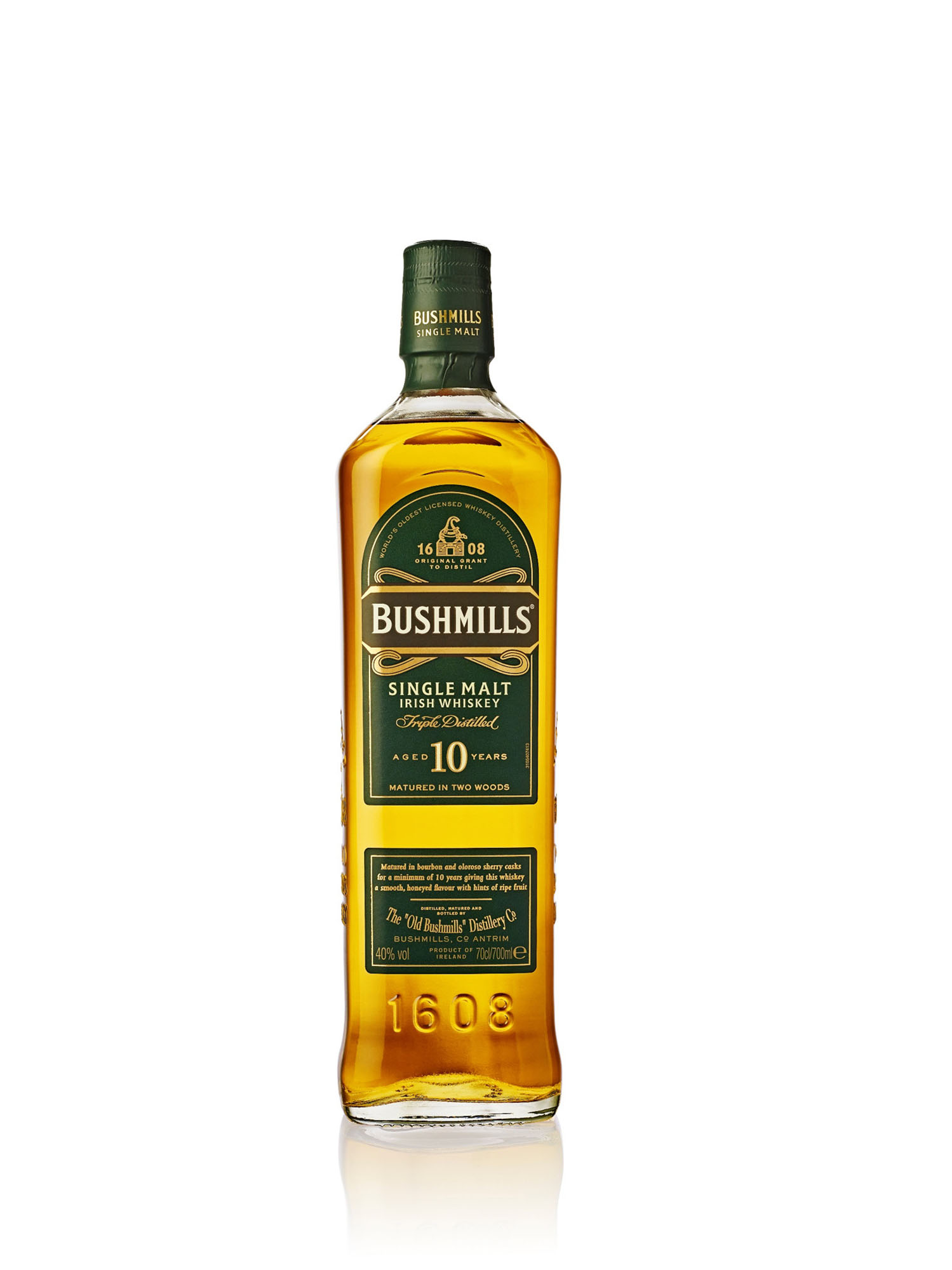 Bushmills Single Malt 10Y Fles 70 cl 40%