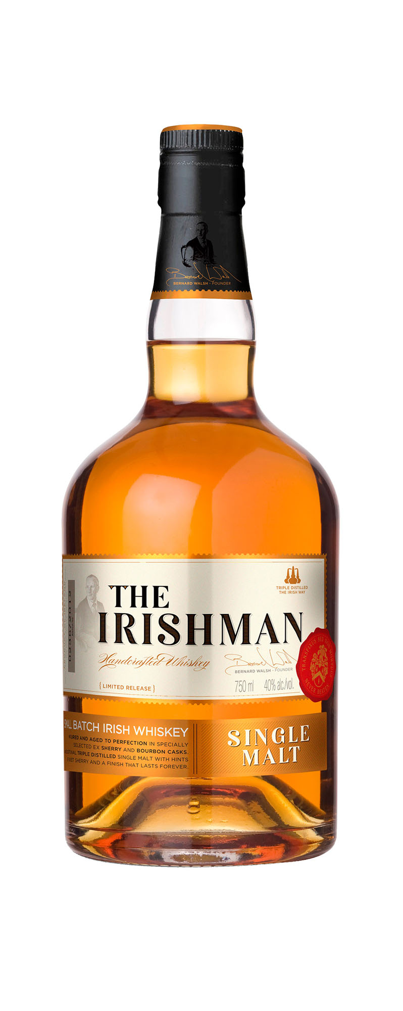 The Irishman Single Malt Fles 70 cl 40%