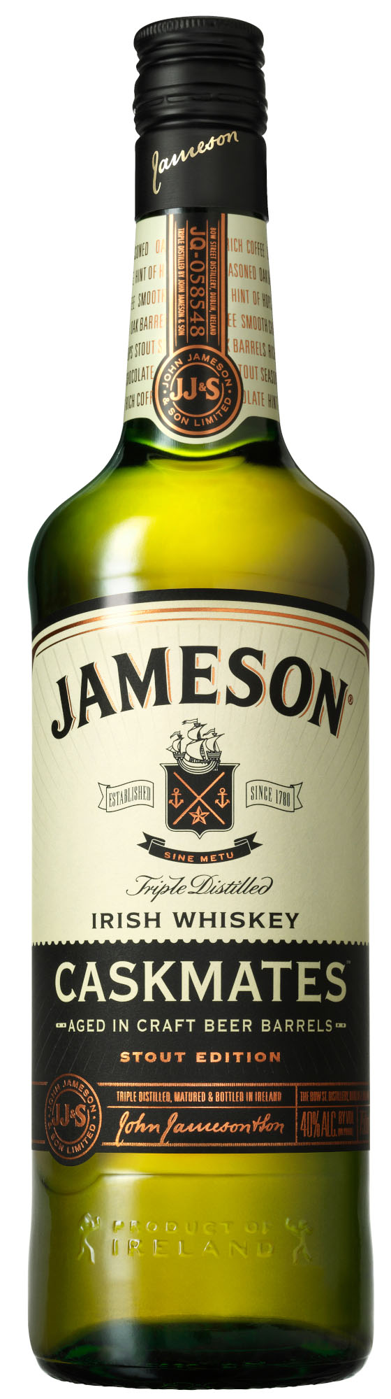 Jameson Caskmates Stout Pairing Fles 70 cl 40%