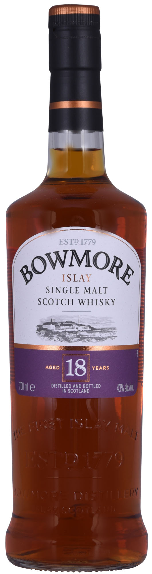 Bowmore Islay Malt 18Y Fles 70 cl 43%