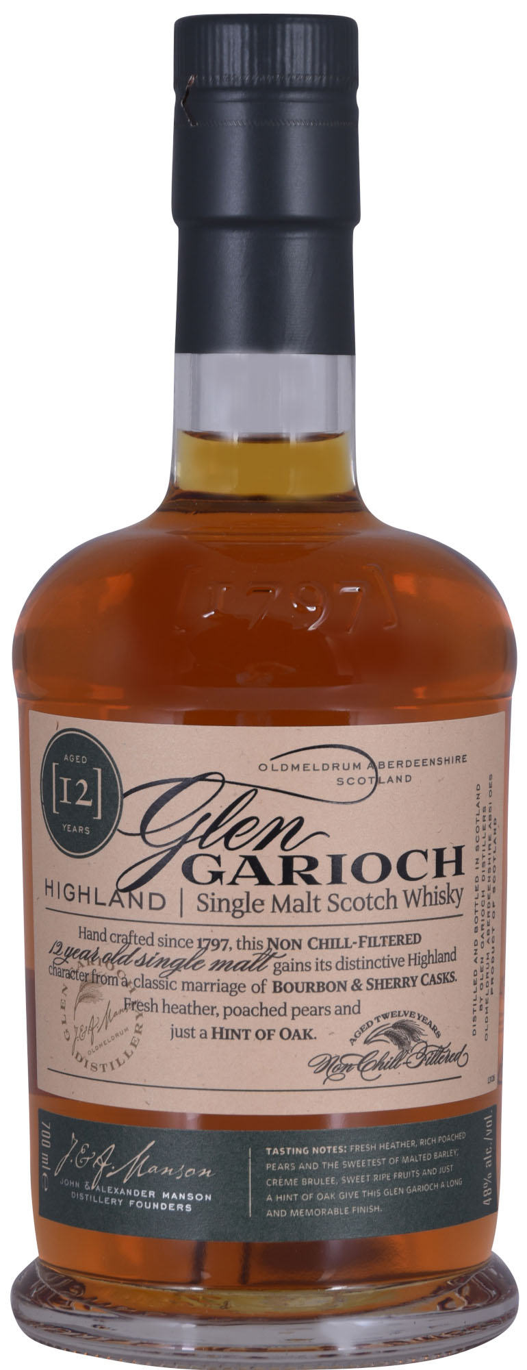 Glen Garioch Highland 12Y Fles 70 cl 48%