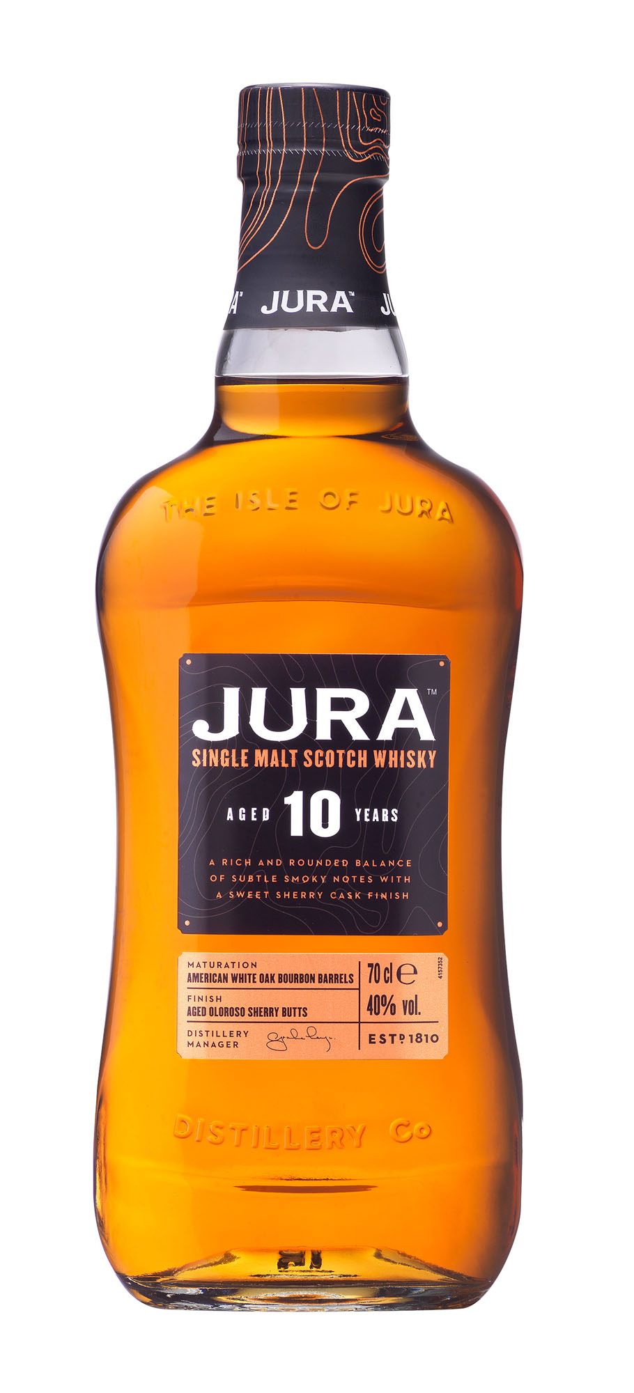 Jura Malt 10Y Fles 70 cl 40%