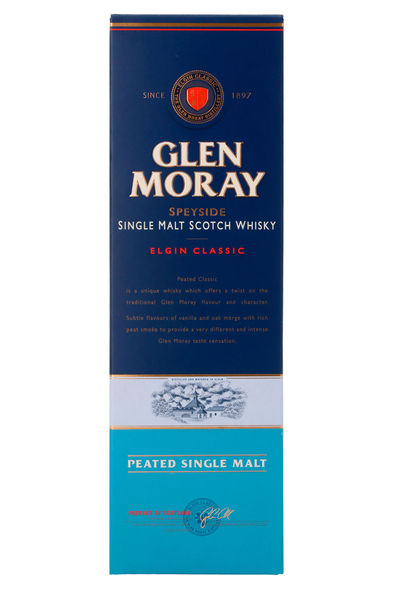 Glen Moray Classic Peated Fles 70 cl 40%