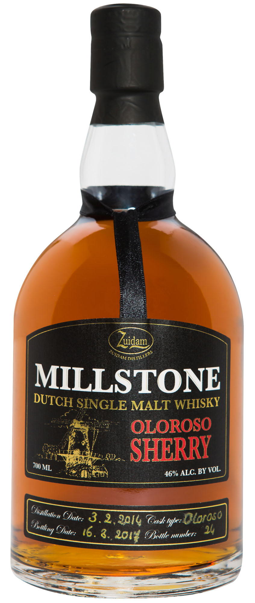 Zuidam Millstone Single Malt Oloroso Sherry 3Y Whiskey 70 cl 46%