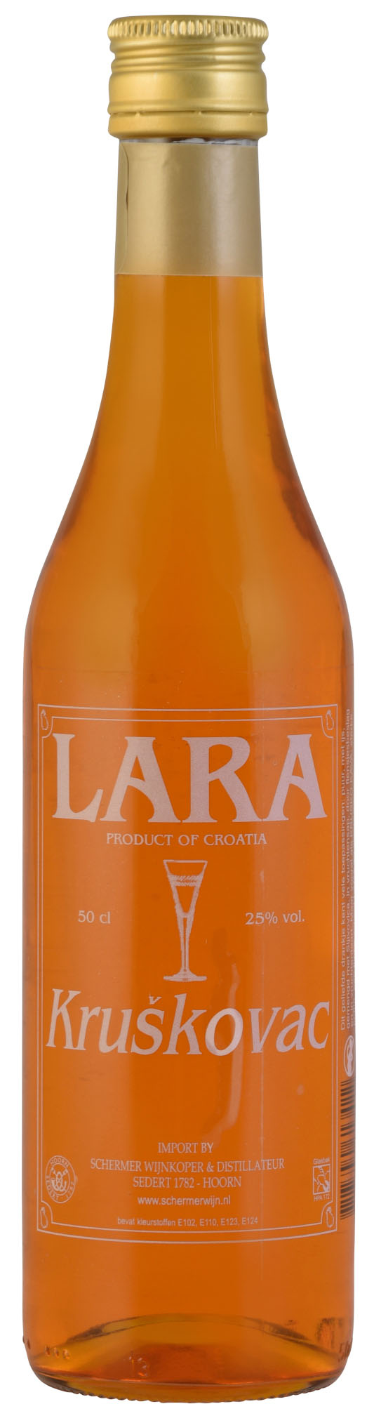 Lara Perenlikeur Fles 50 cl 25%