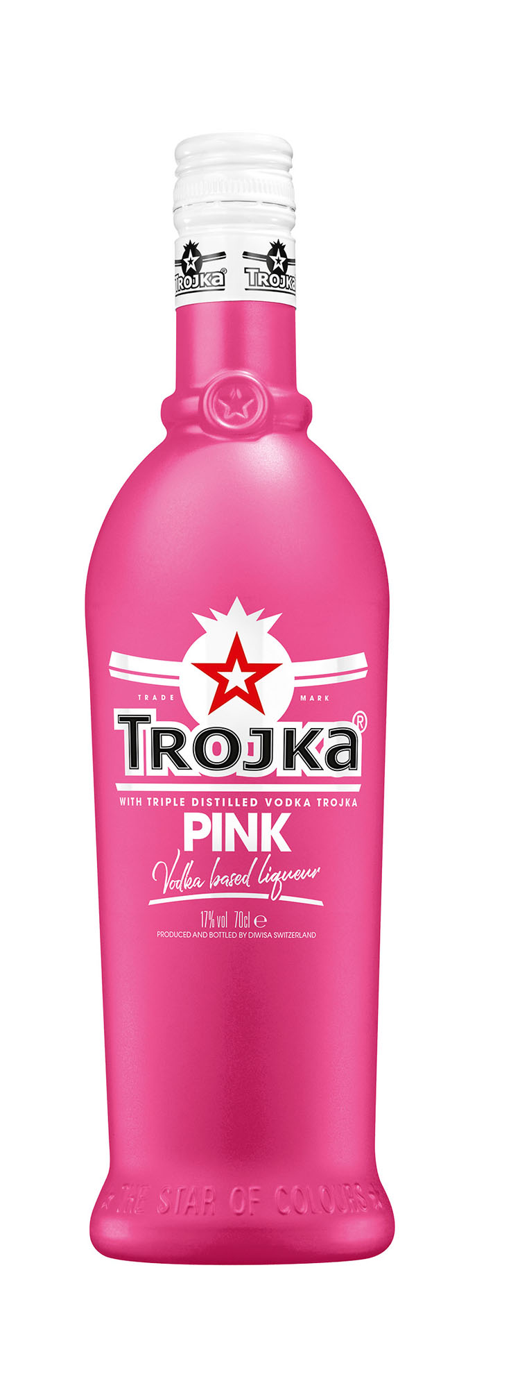 Trojka Wodka Pink Fles 70 cl 17%