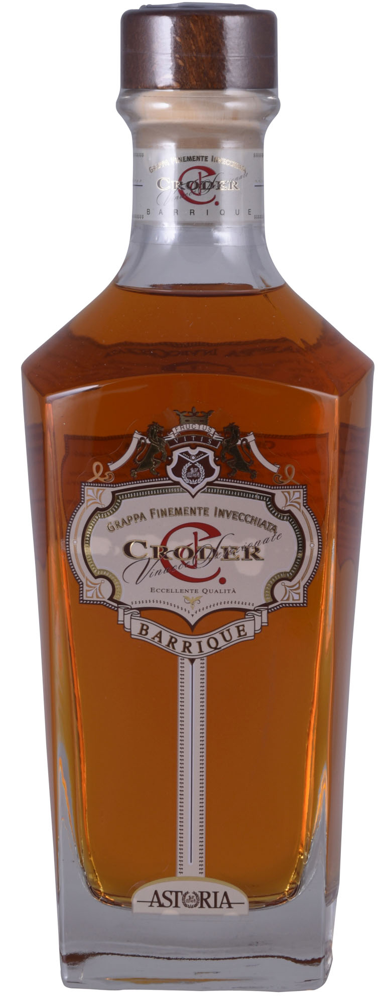 Grappa Barrique Croder Fles 70 cl 40%