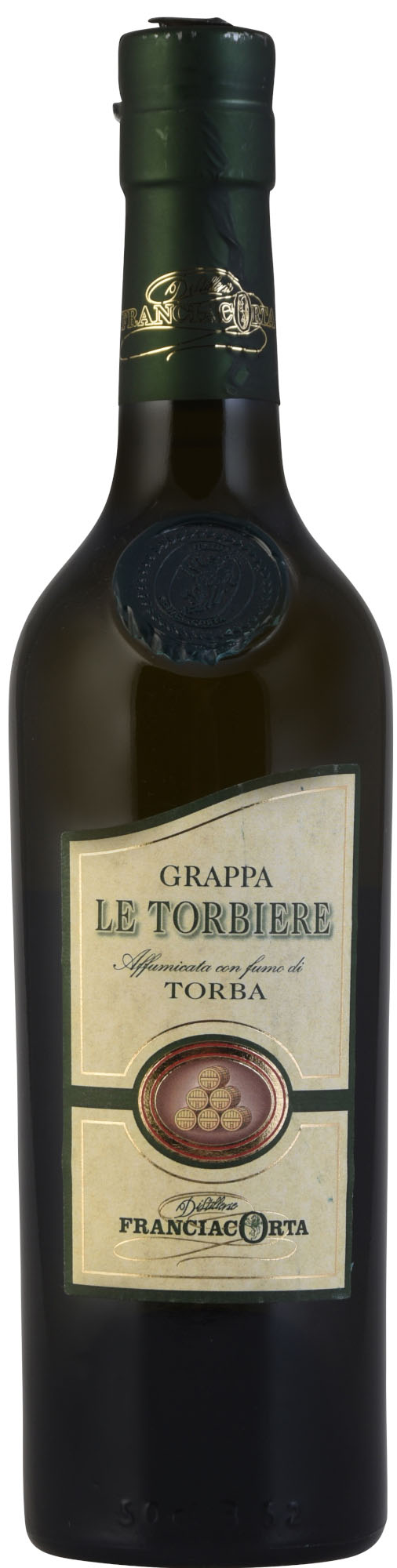 Grappa Torbiere Franciacorta Fles 50 cl 40%