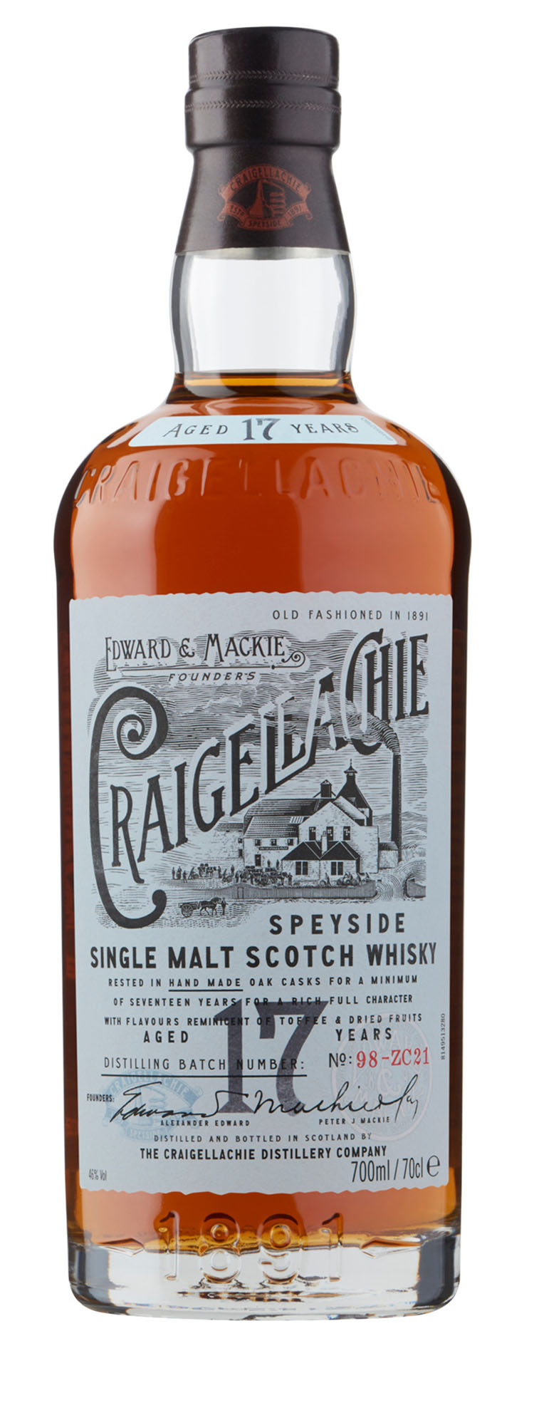 Craigellachie 17Y Speyside Single Malt Fles 70 cl 46%