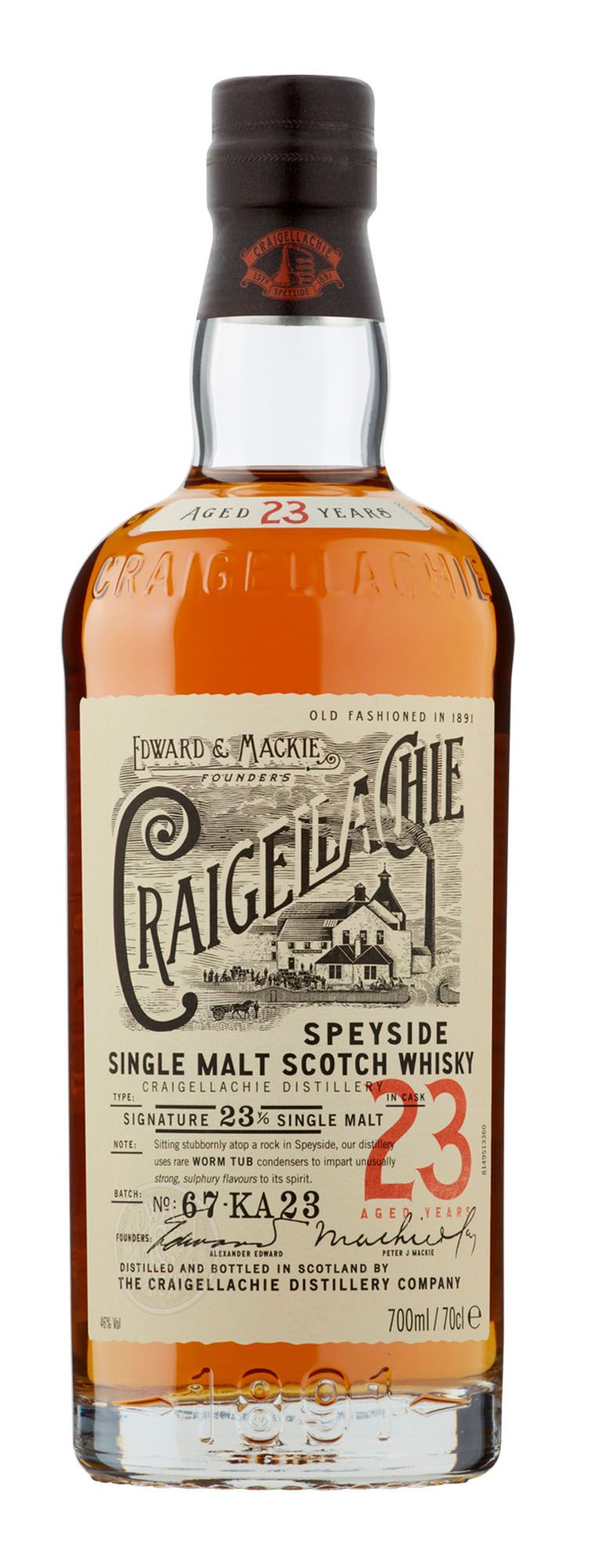 Craigellachie 23Y Single Malt Fles 70 cl 46%