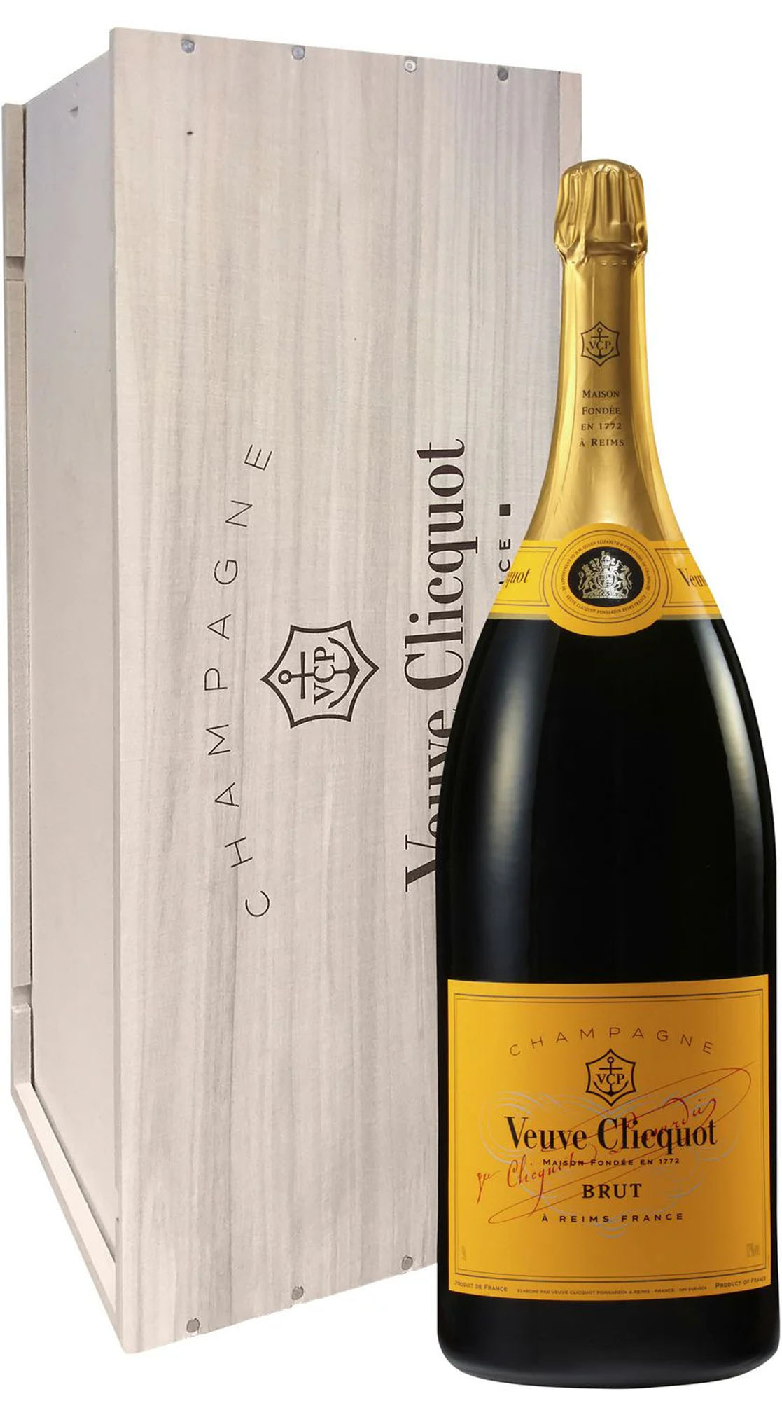 Veuve Clicquot Brut Jeroboam Kist 300 cl 12%