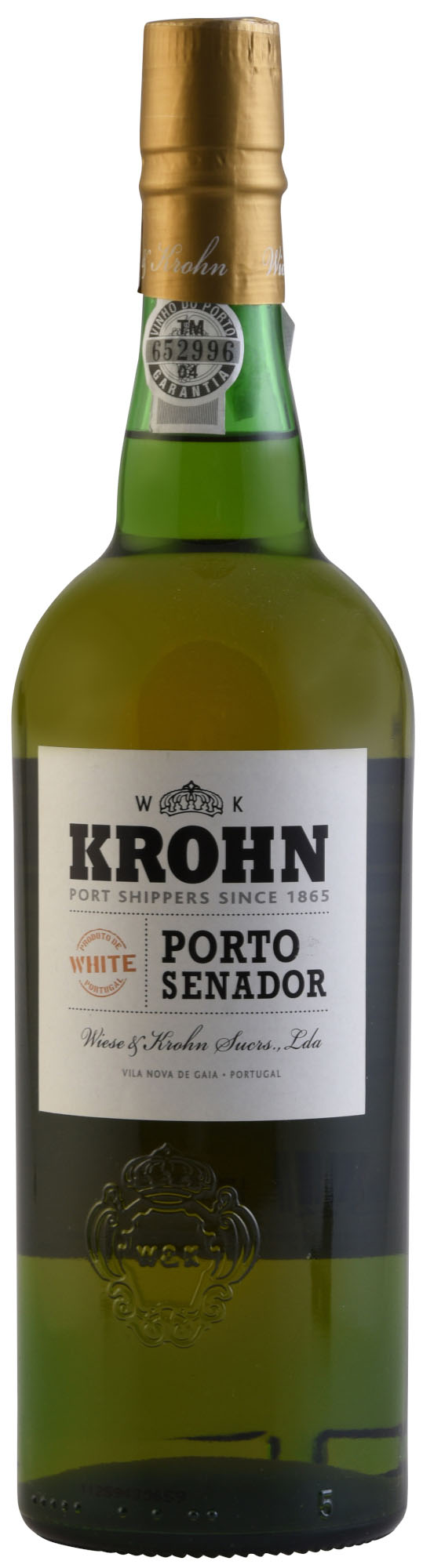 Krohn Wit Fles 75 cl 19%