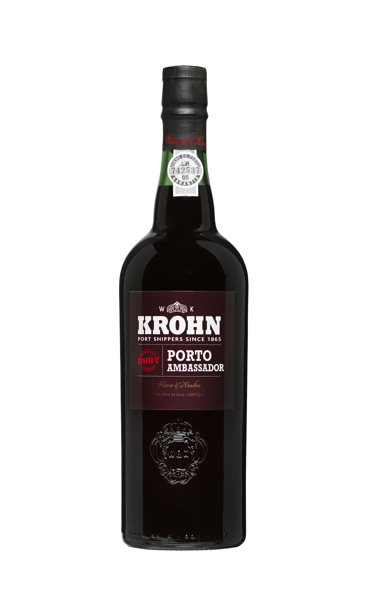 Krohn Ambassador Ruby Fles 75 cl 20%