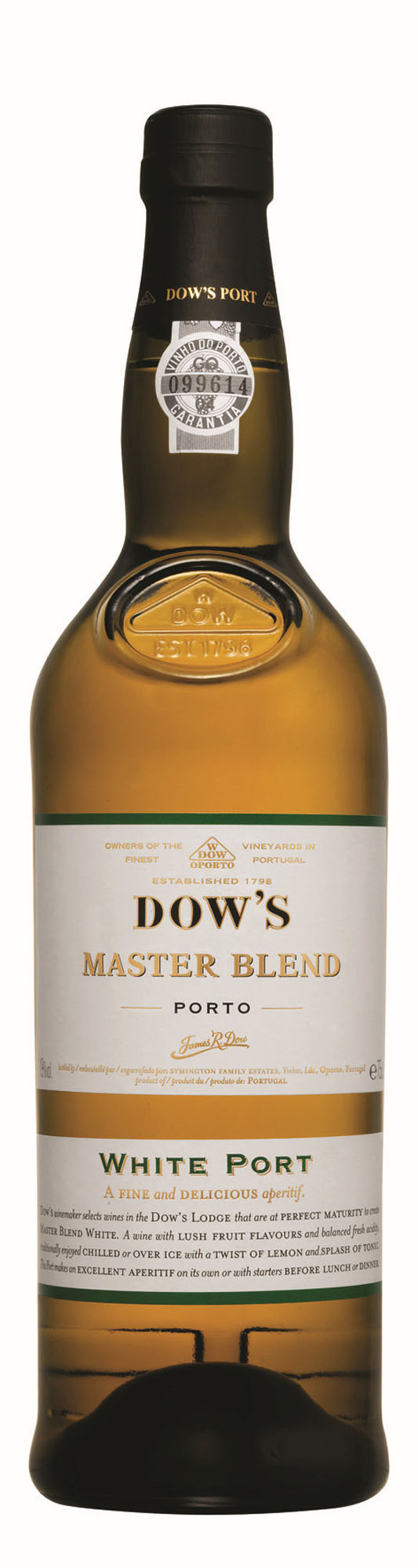 Dow's Fine White Port Fles 75 cl 19%