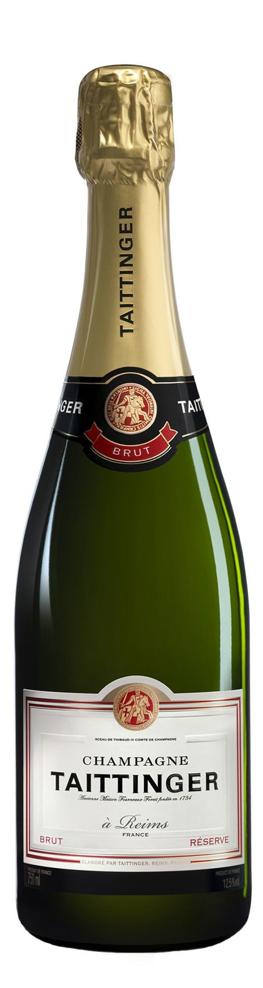 Taittinger Brut Reserve Fles 75 cl 12,5%