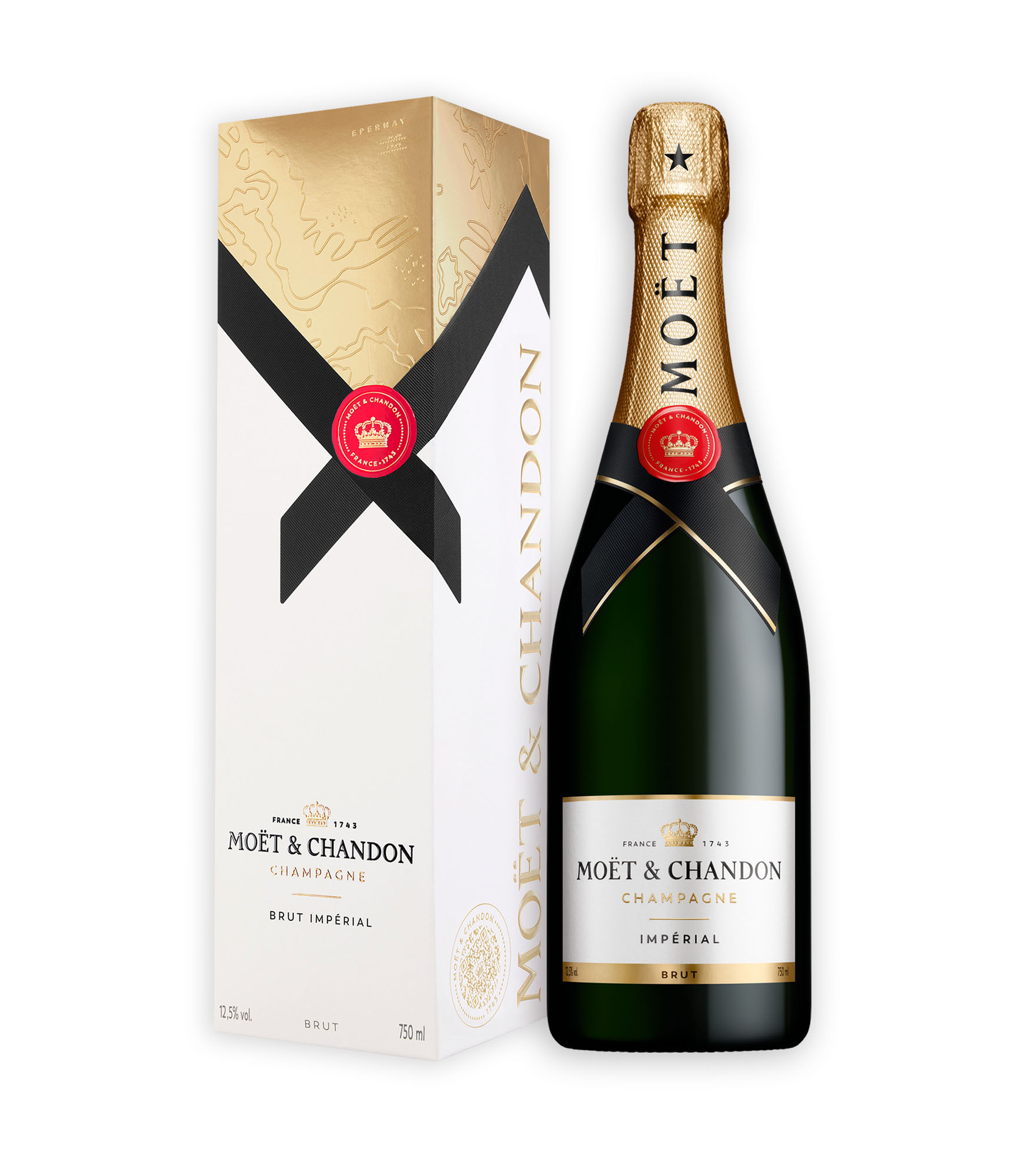 Moet & Chandon Brut Giftbox Fles 75 cl 12%