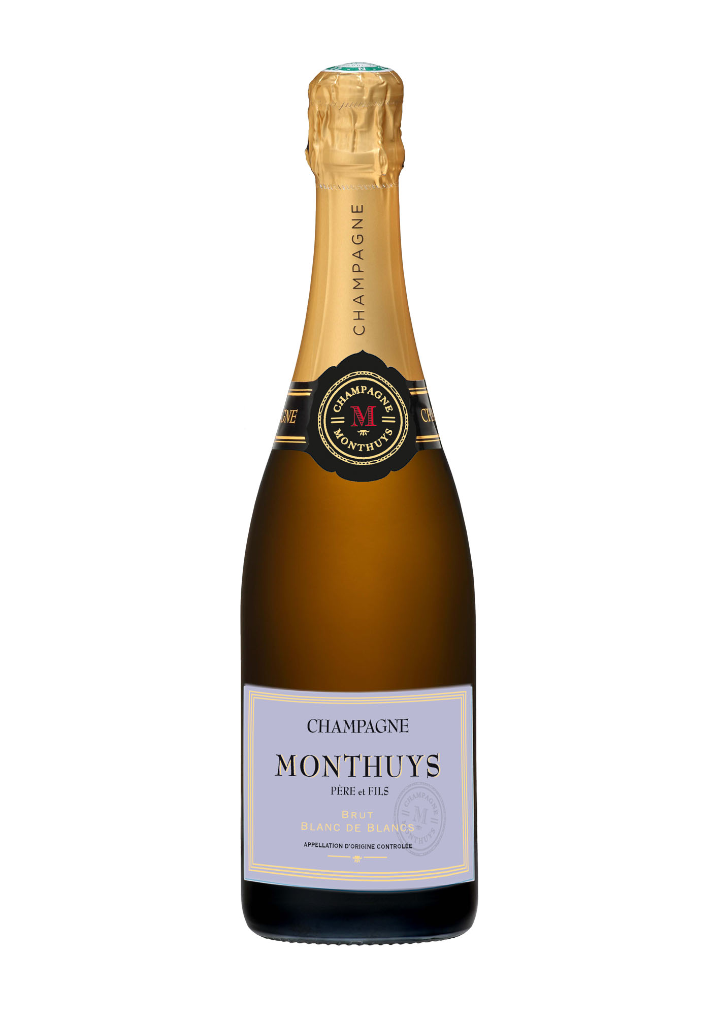 Champagne Monthuys Blanc de Blancs Fles 75 cl 12,5%