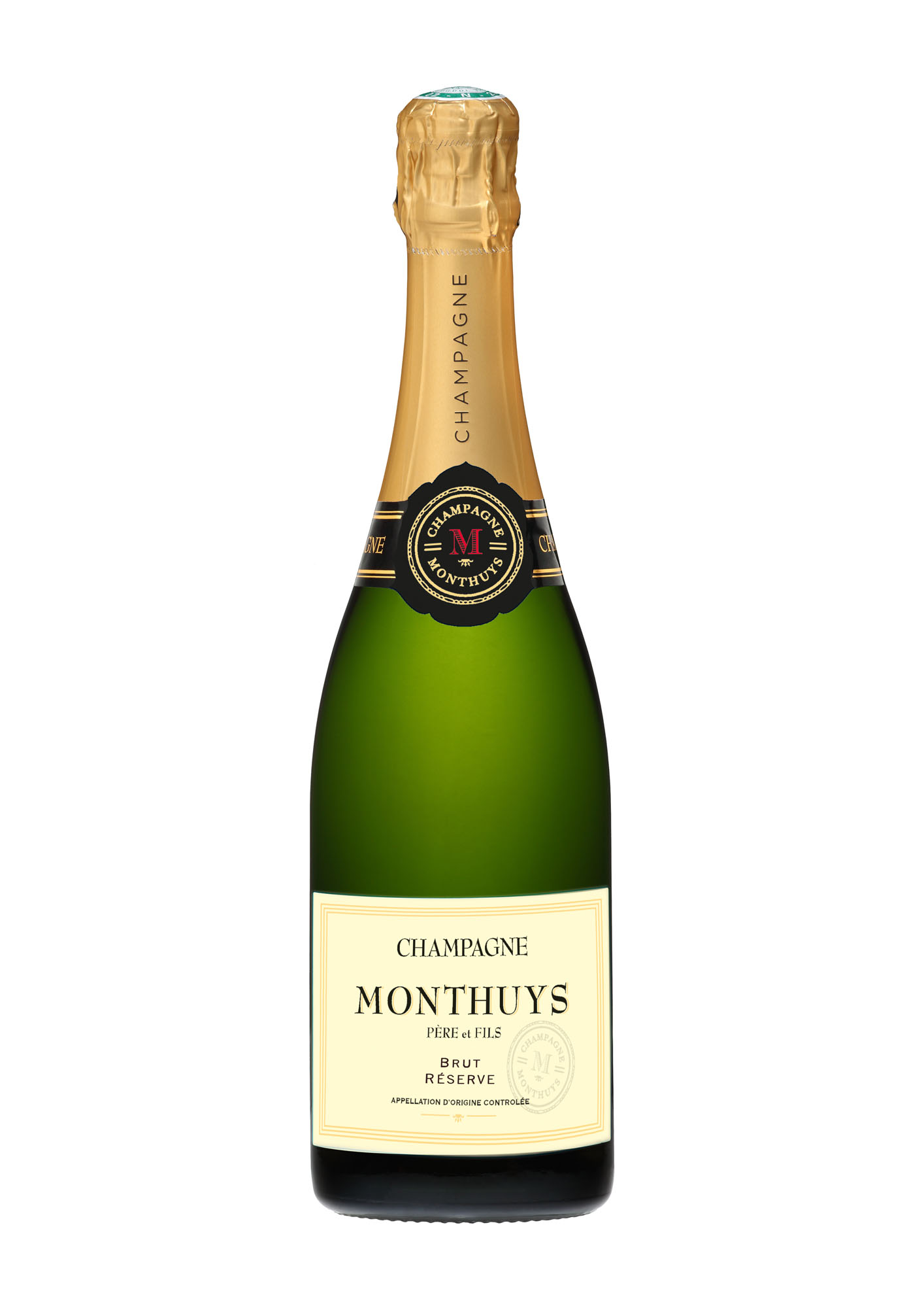 Champagne Monthuys Brut Reserve Fles 75 cl 12,5%