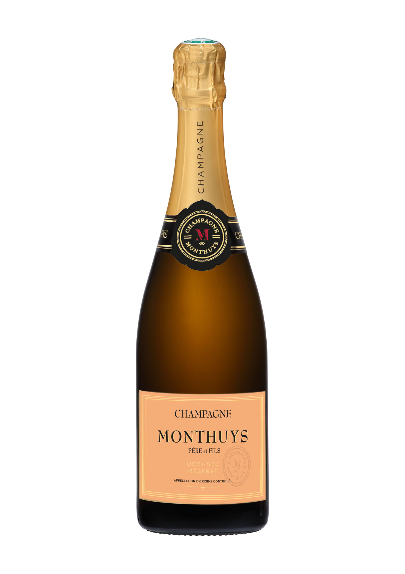 Champagne Monthuys Demi-Sec Fles 75 cl 12,5%