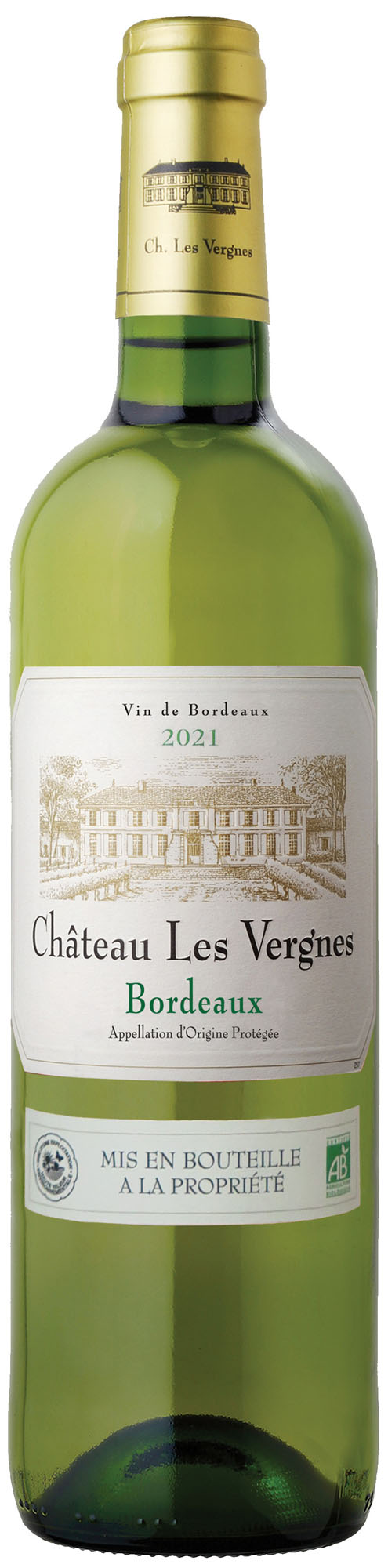 Chateau les Vergnes AOP Bio Blanc Fles 75 cl 12,5%