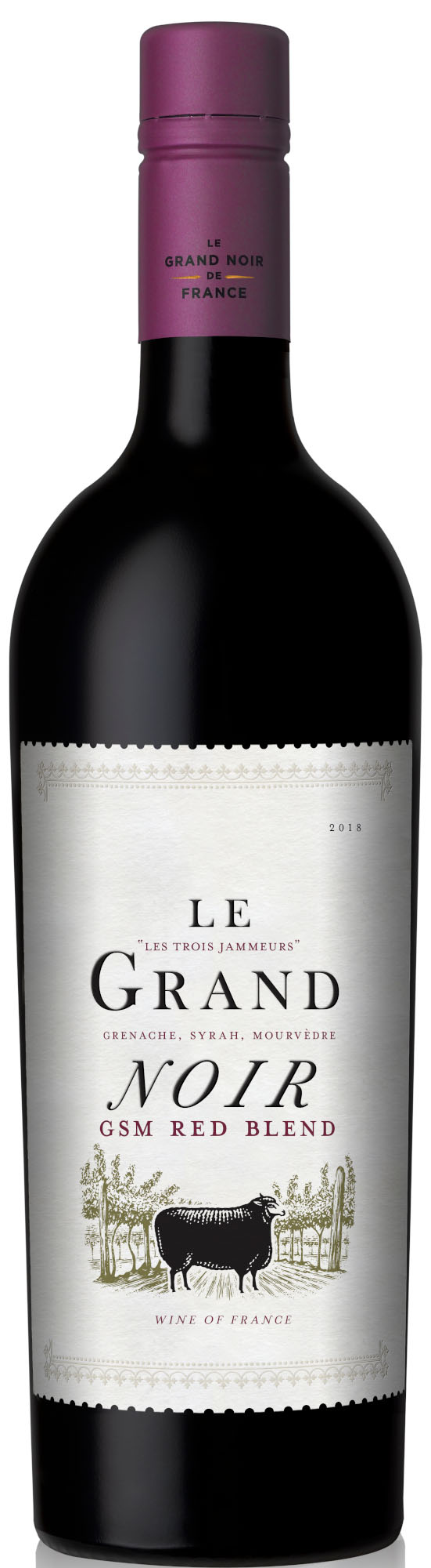 Le Grand Noir GSM Pays d'Oc Fles 75 cl 13%