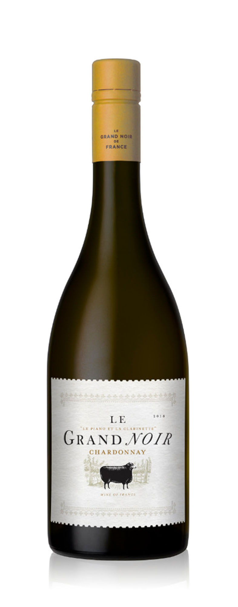 Le Grand Noir Chardonnay Pays d'Oc Fles 75 cl 13,5%