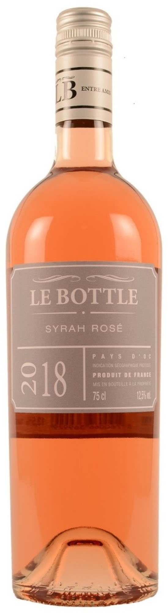 Le Bottle Ros‚ Fles 75 cl 13,5%