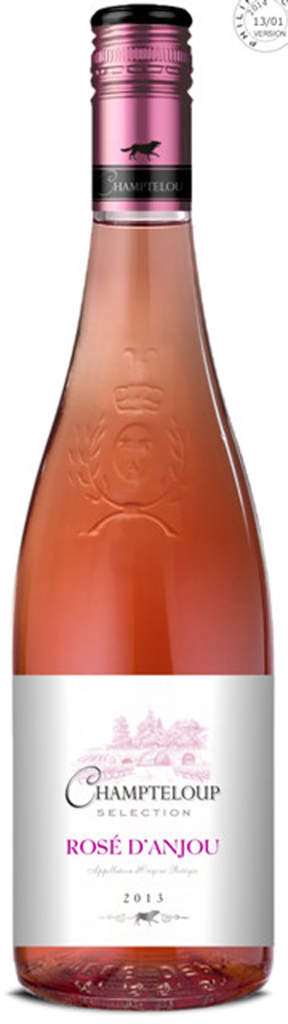 Ros‚ d'Anjou Champteloup Selection Fles 75 cl 11%