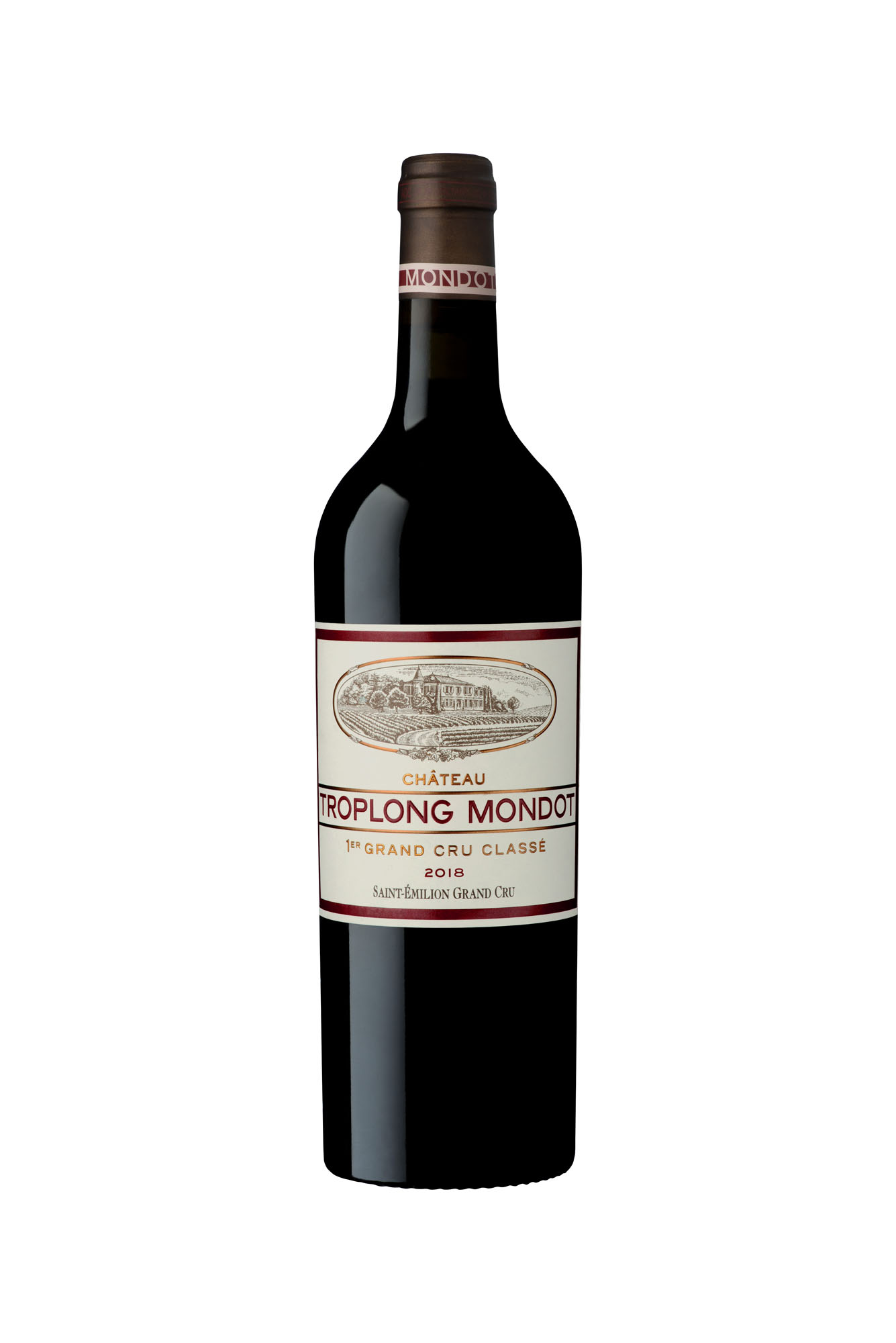 Chateau Troplong Mondot Saint-Emilion Grand Cru 2018 Fles 75 cl 15%