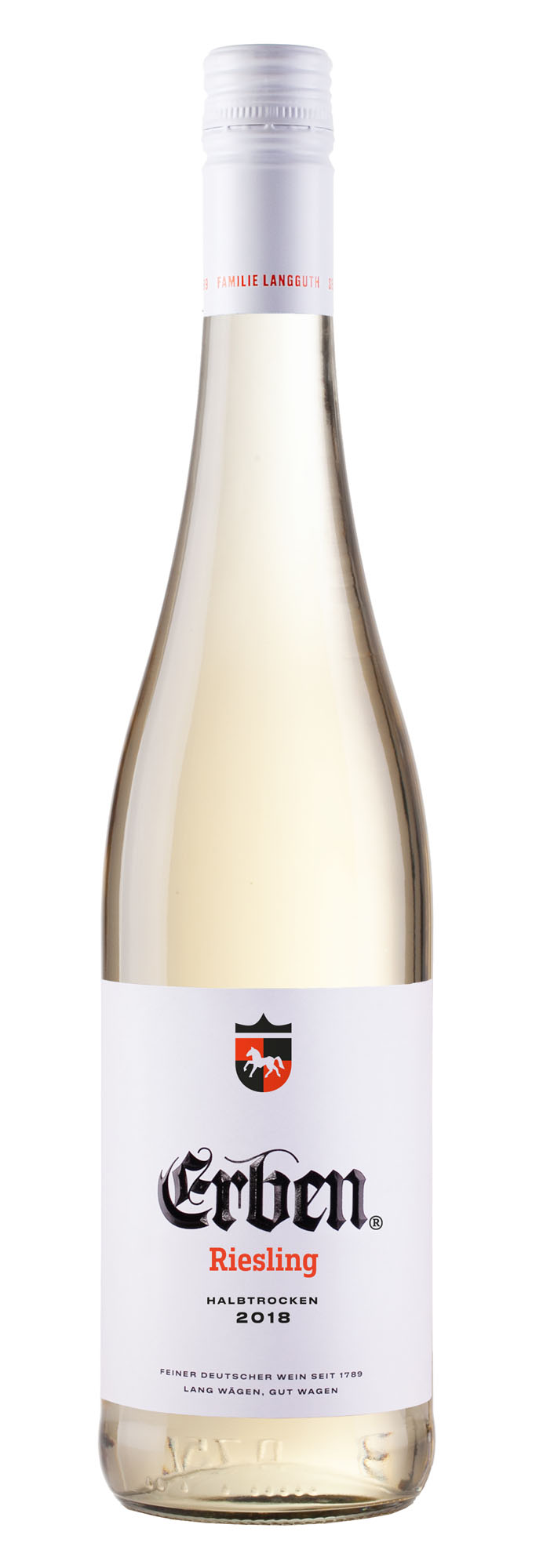 Erben Riesling Halbtrocken Rheinhessen Fles 75 cl 