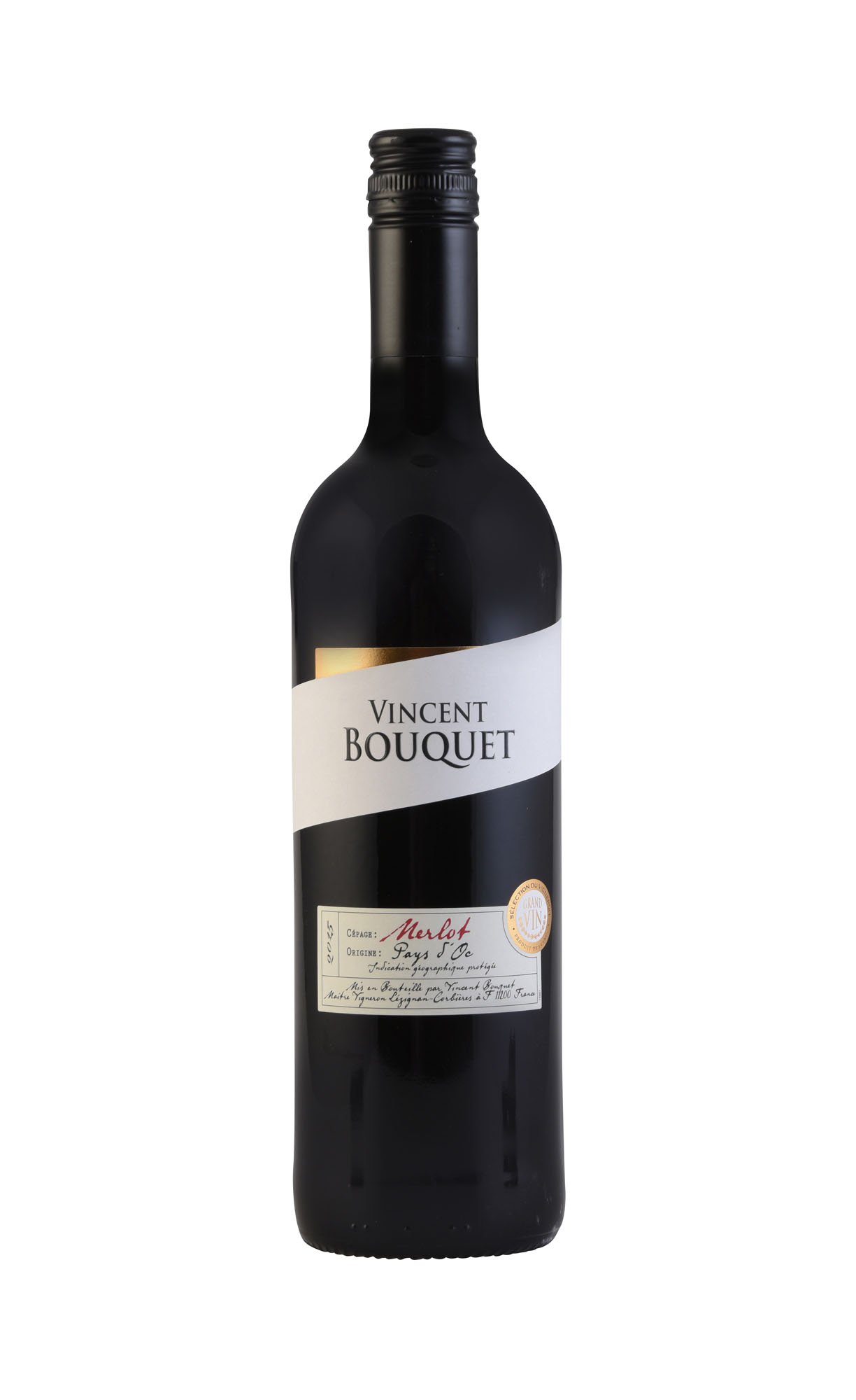 Vincent Bouquet Merlot Fles 75 cl 13%