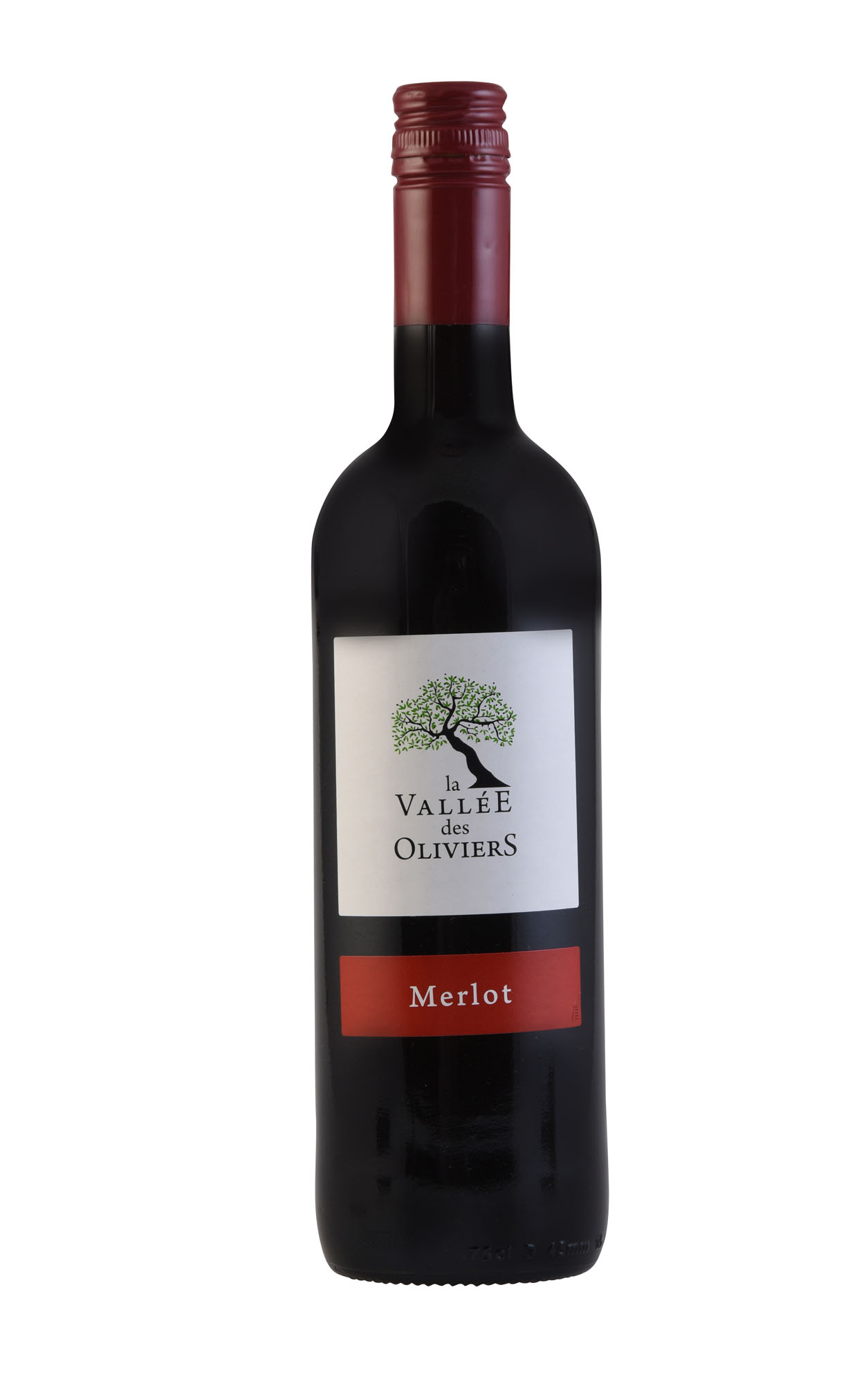 Vallee Oliviers Merlot Fles 75 cl 12,5%