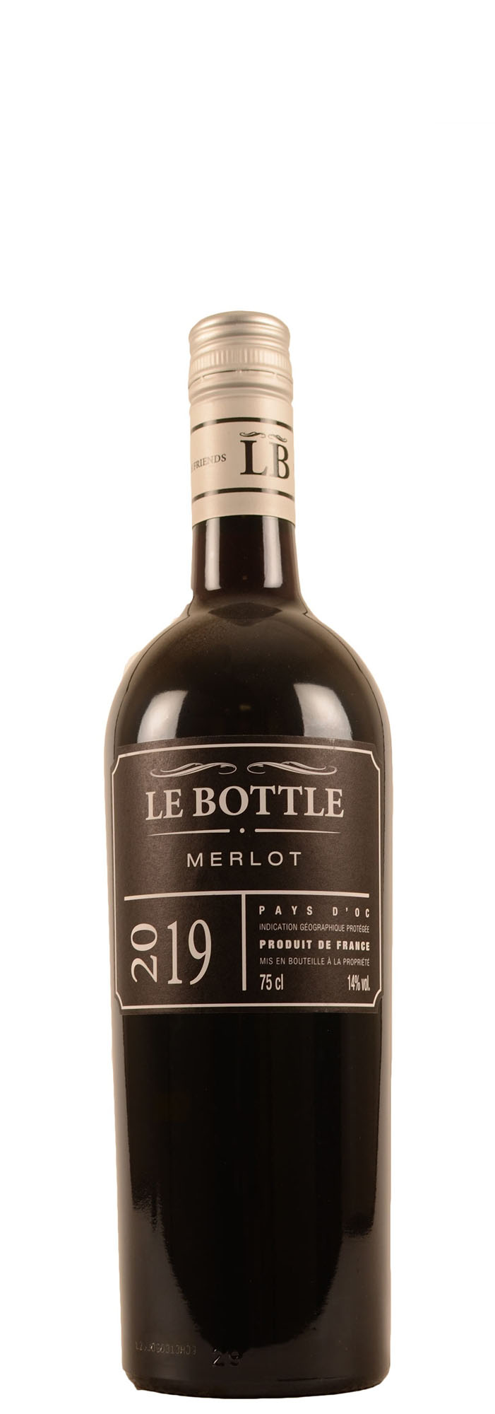 Le Bottle Merlot Fles 75 cl 14%