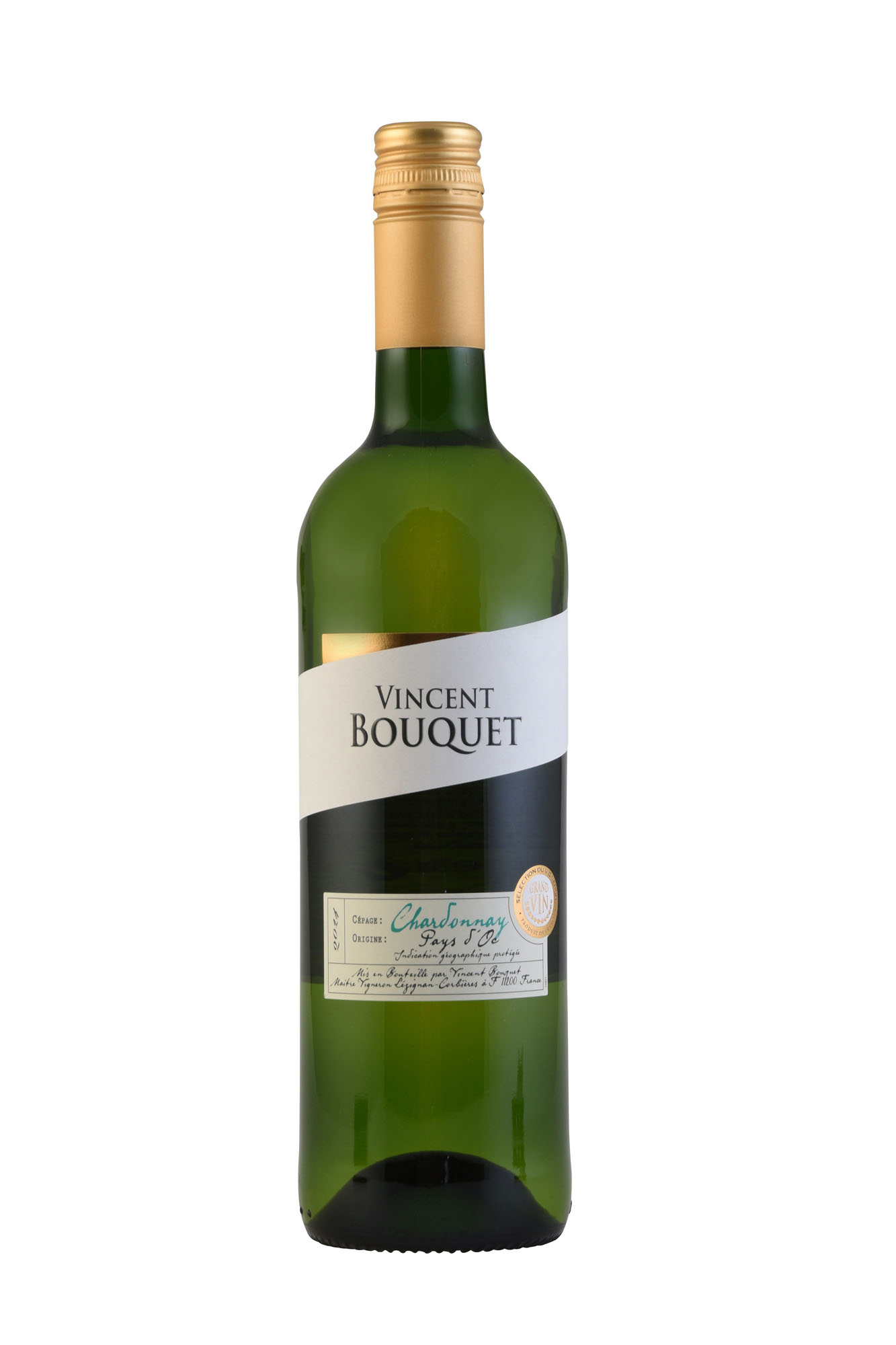 Vincent Bouquet Chardonnay Fles 75 cl 13%