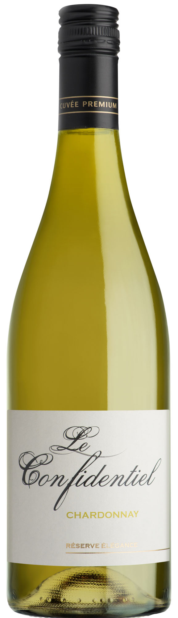 Le Confidentiel Chardonn. Fles 75 cl 13%