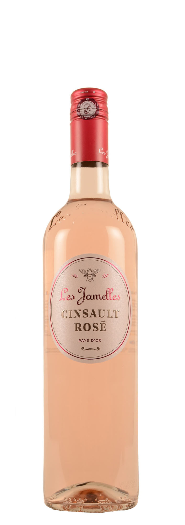 Les Jamelles Cinsault Ros‚ Fles 75 cl 12,5%