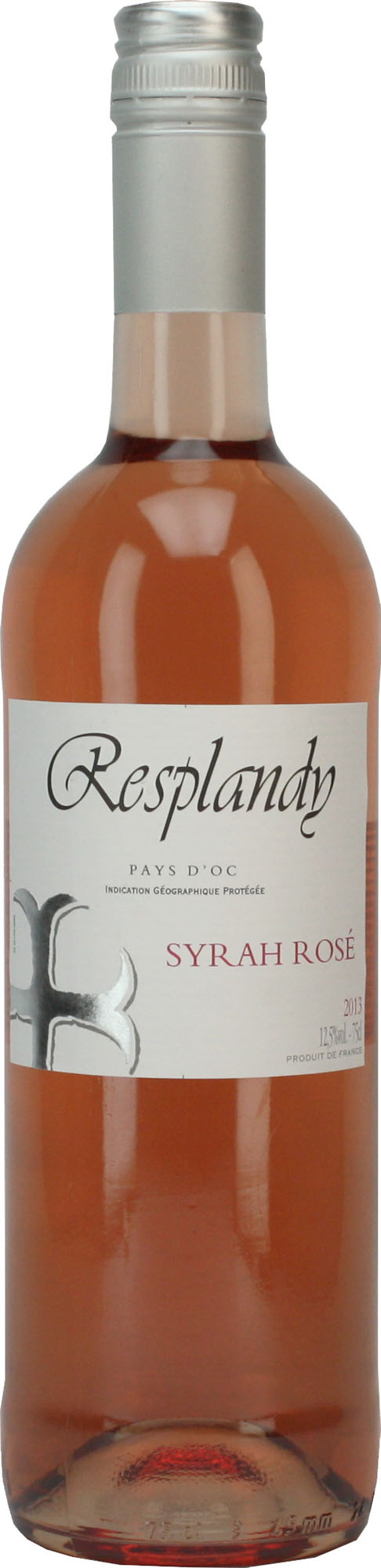 Resplandy Syrah Rose Fles 75 cl 12,5%