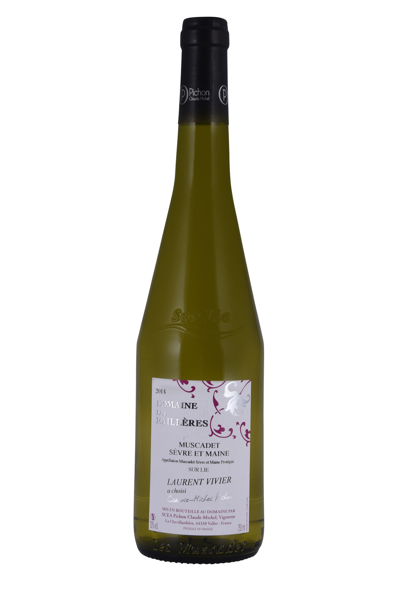 Domaine des Chausseli‚res Muscadet Sevre et Maine Sur Lie Fles 75 cl 12%